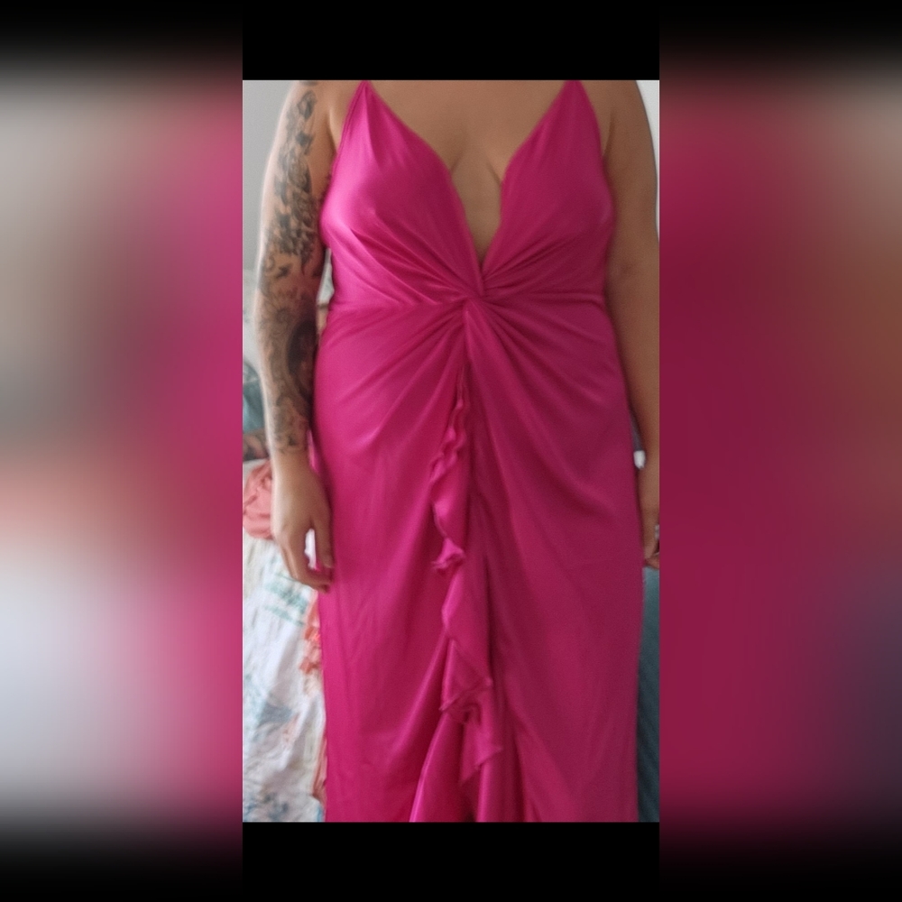 Satin dress